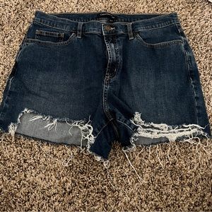 Calvin Klein Blue Jean Shorts